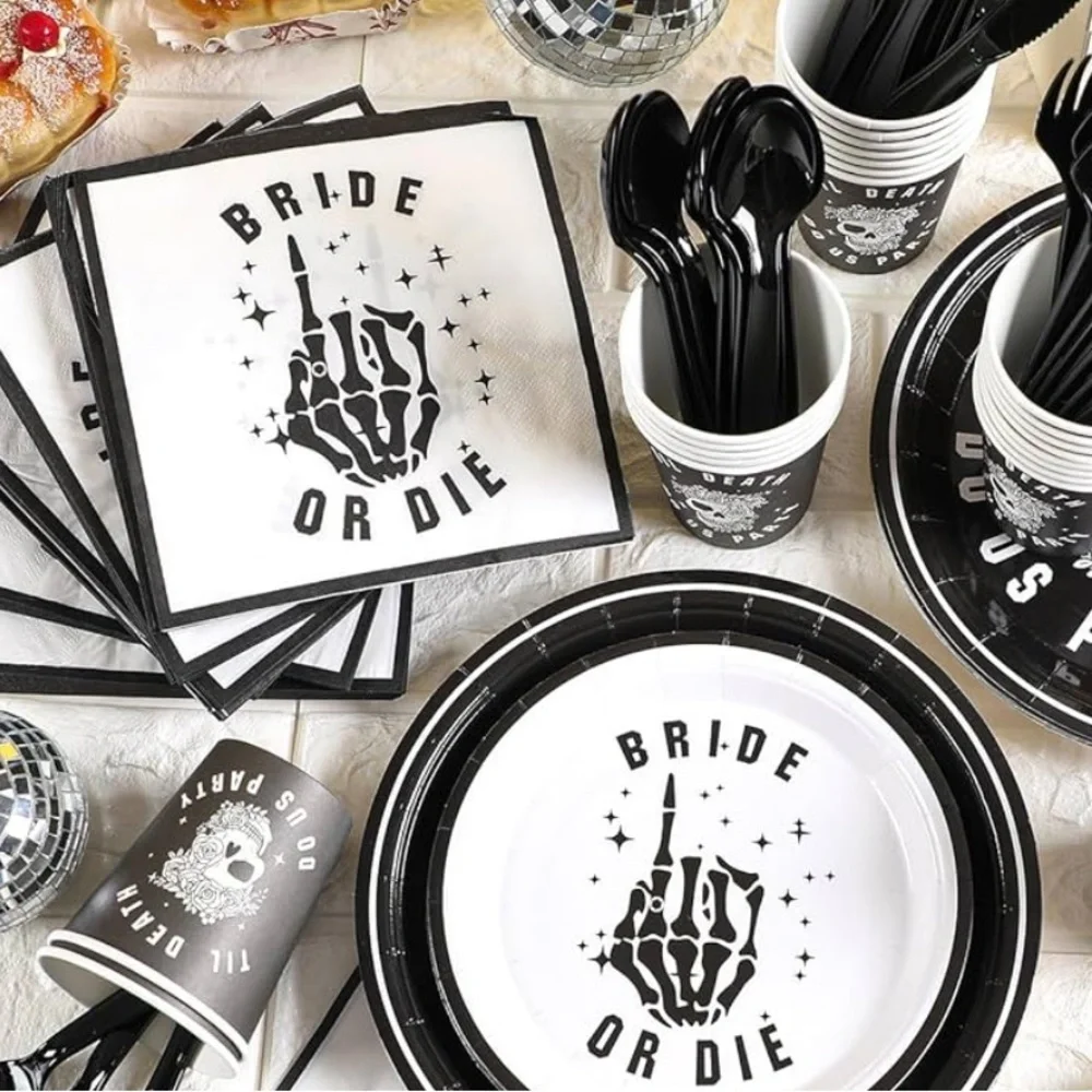 Bride or Die Napkins